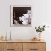 Impact II - High Resolution Giclee Printed Canvas Framed in Contemporary Clear Acrylic Frame